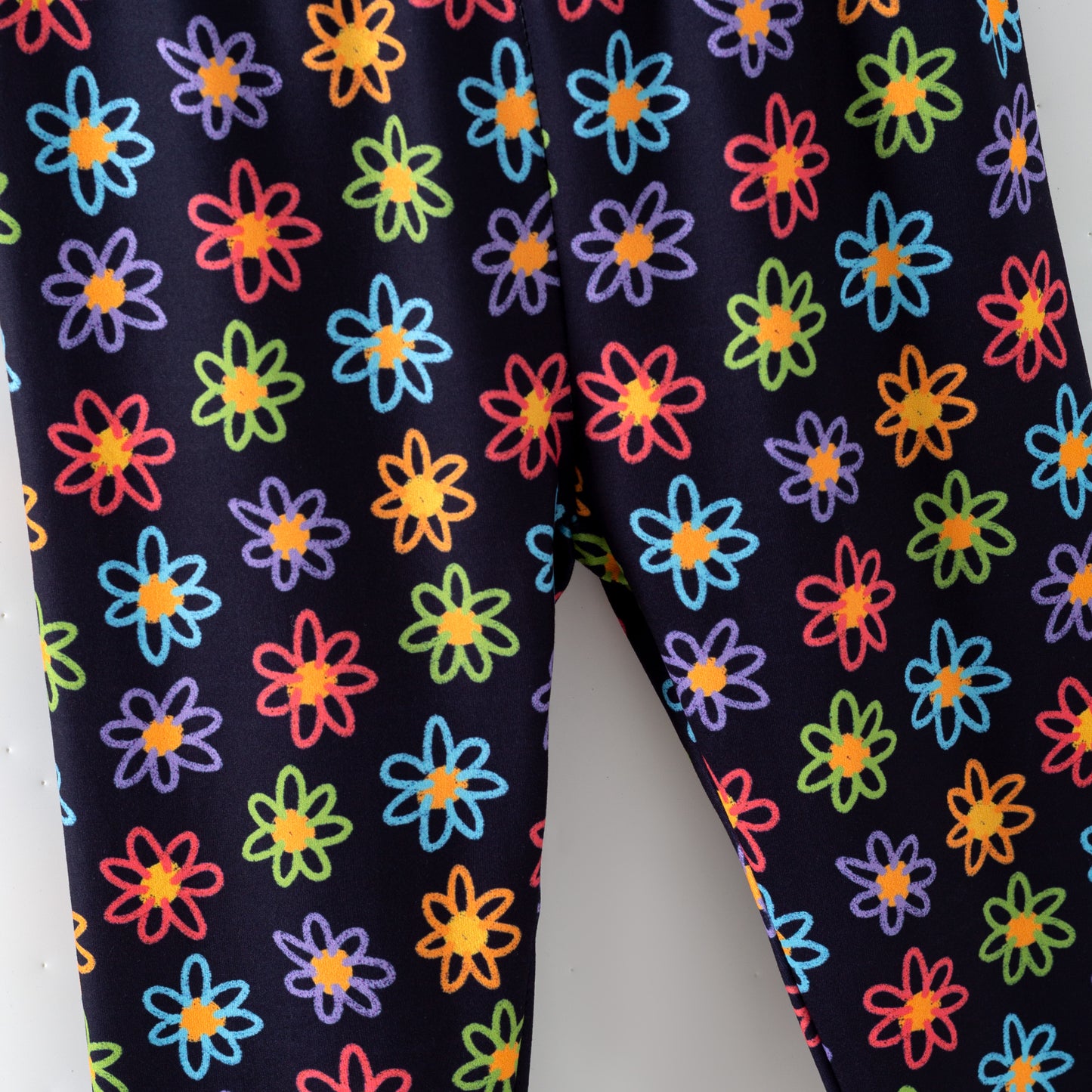 PRE-ORDER ABC Chalkboard Flower Leggings
