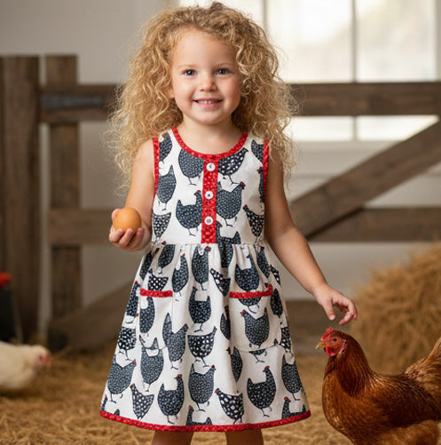 Sleeveless Dress Count your Chickens