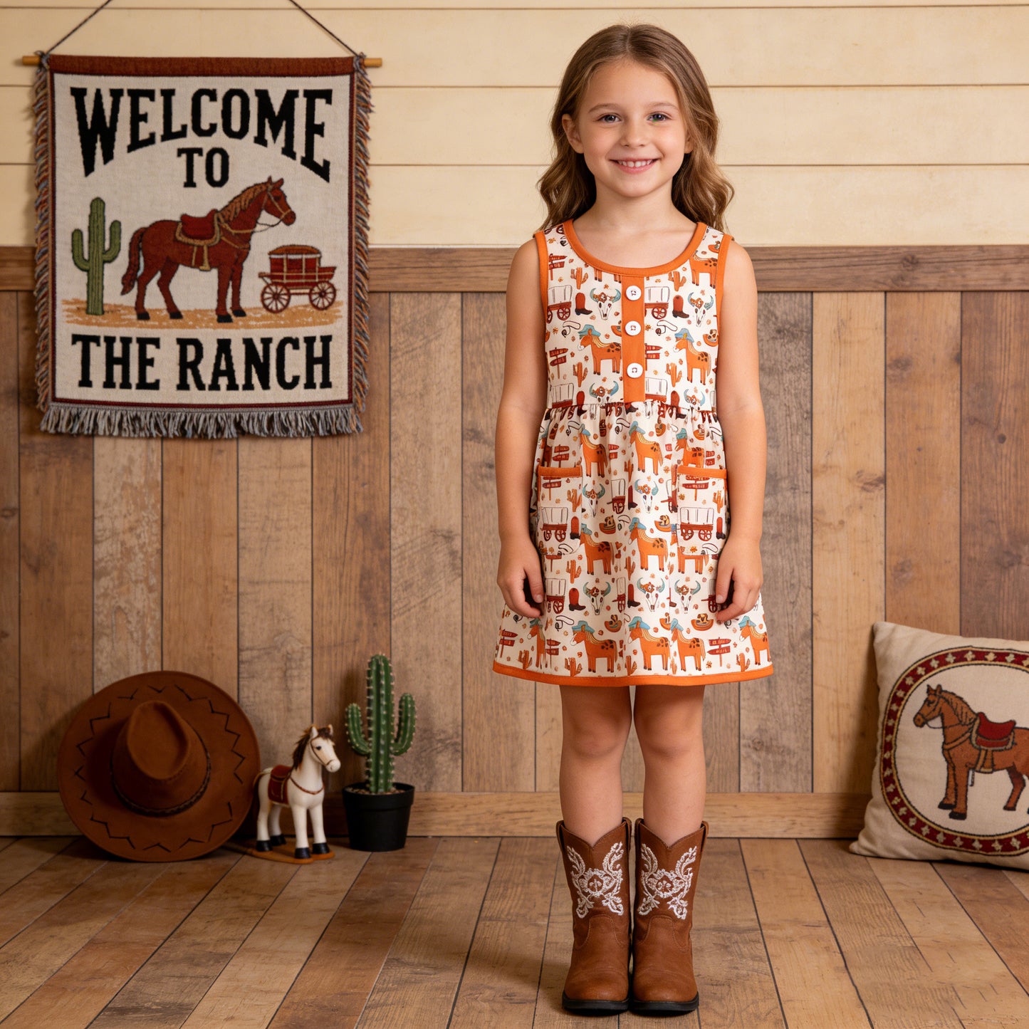 PRE-ORDER Rodeo Barn Dress 5-Pack