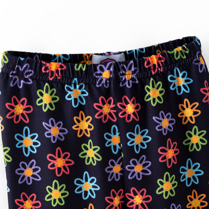 PRE-ORDER ABC Chalkboard Flower Leggings
