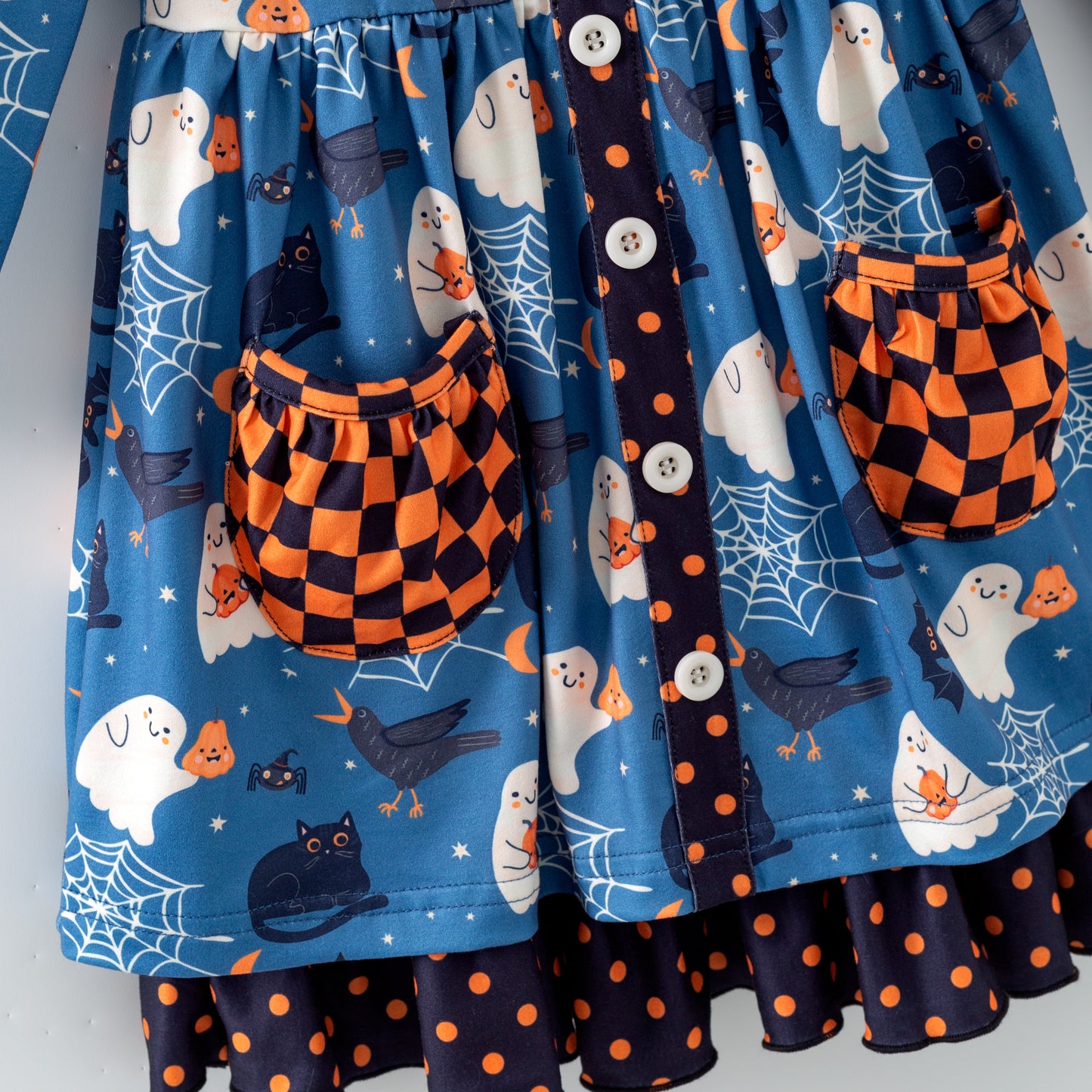 PRE-ORDER Blue Ghost 2-layer Dress