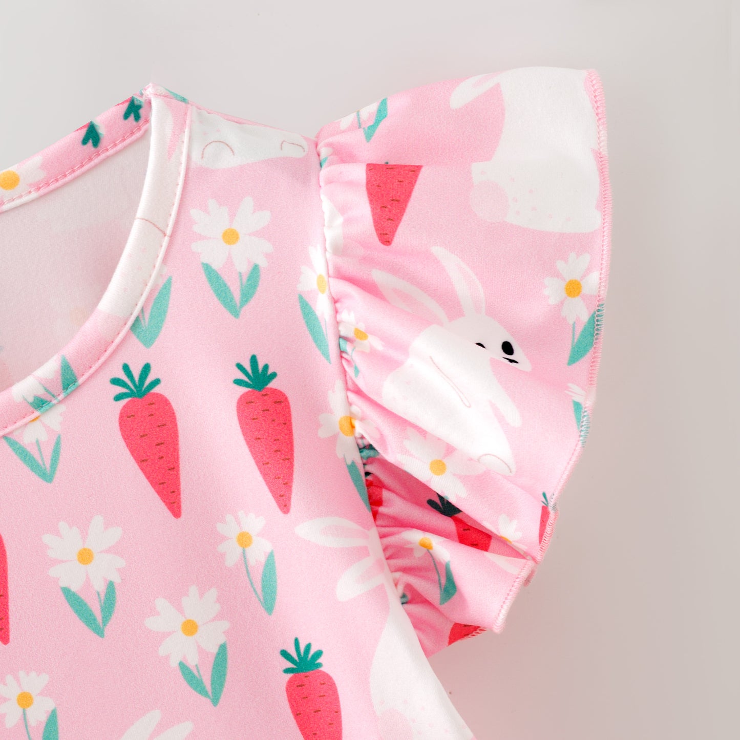 Pink Bunny and Carrot Dress