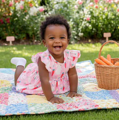 Bunny and Carrot Romper