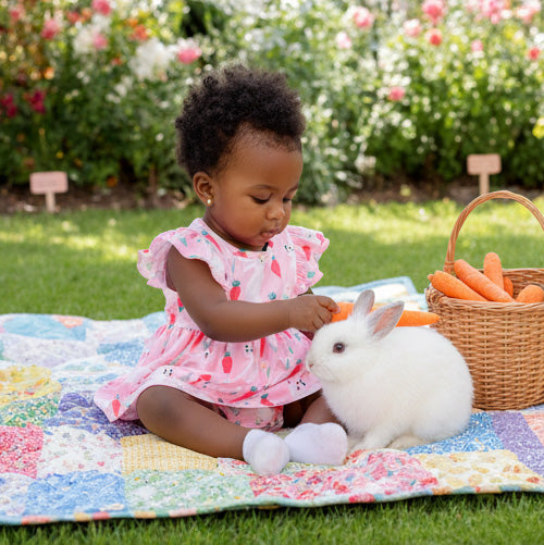 Bunny and Carrot Romper