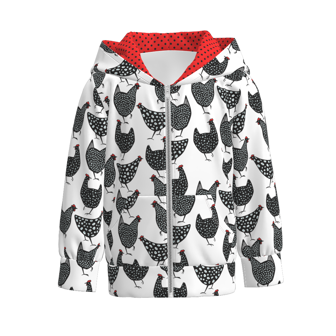 Count your Chickens Zipper Hoodie