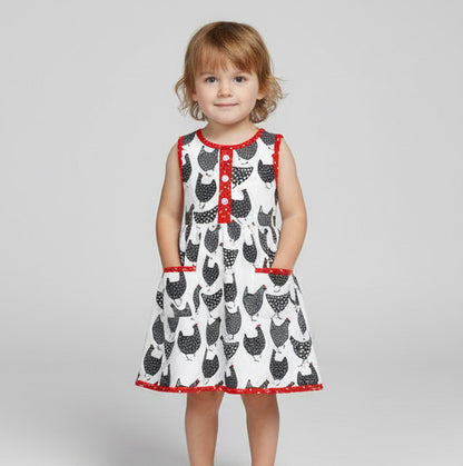 Sleeveless Dress Count your Chickens