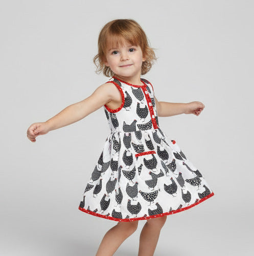 Sleeveless Dress Count your Chickens