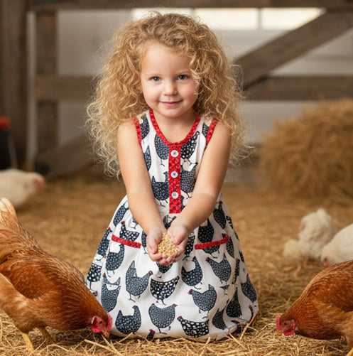 Sleeveless Dress Count your Chickens