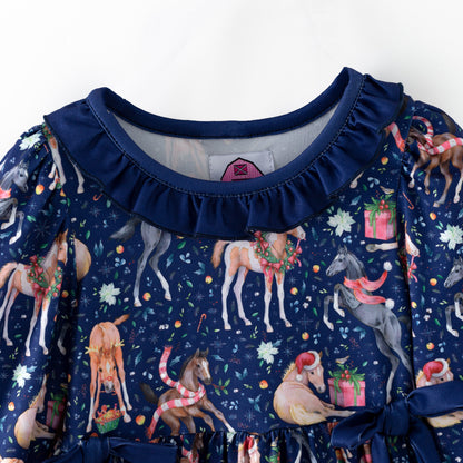 PRE-ORDER Christmas Horse Dress