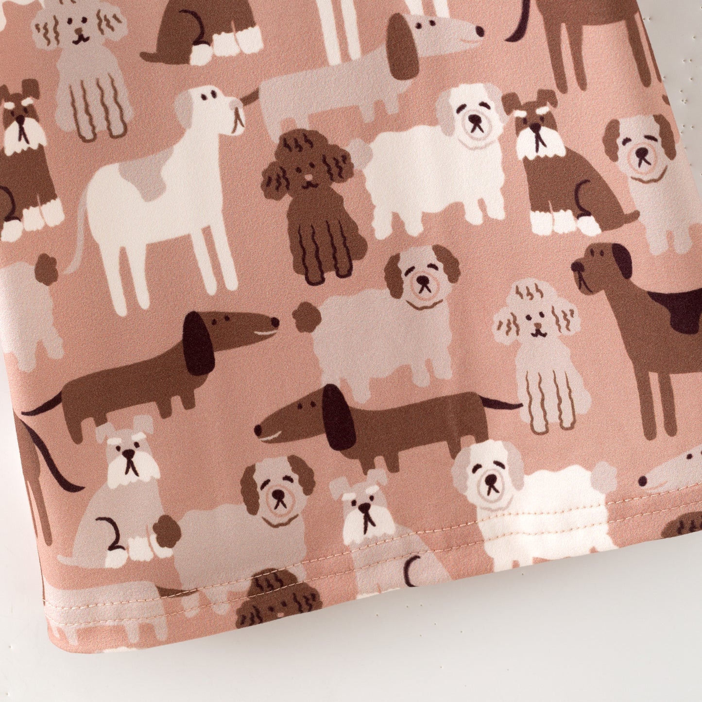 Puffed Sleeve Ranch Dogs Top