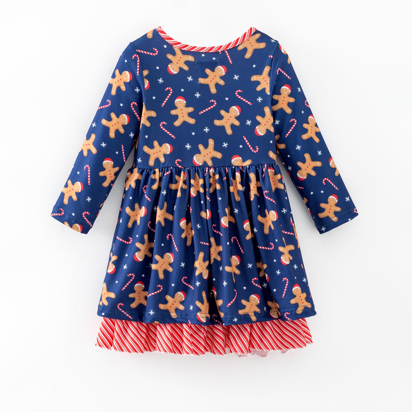 PRE-ORDER Gingerbread and Candy Cane Dress
