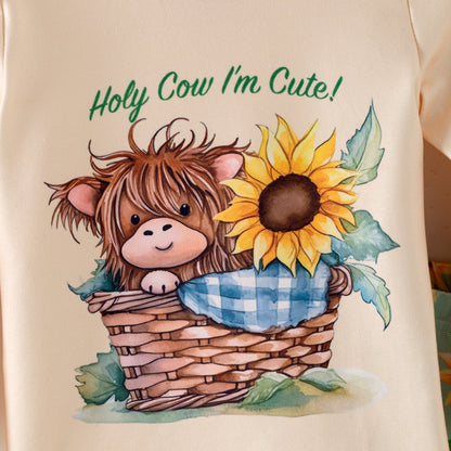 "Holy Cow I'm Cute!" Baby Set