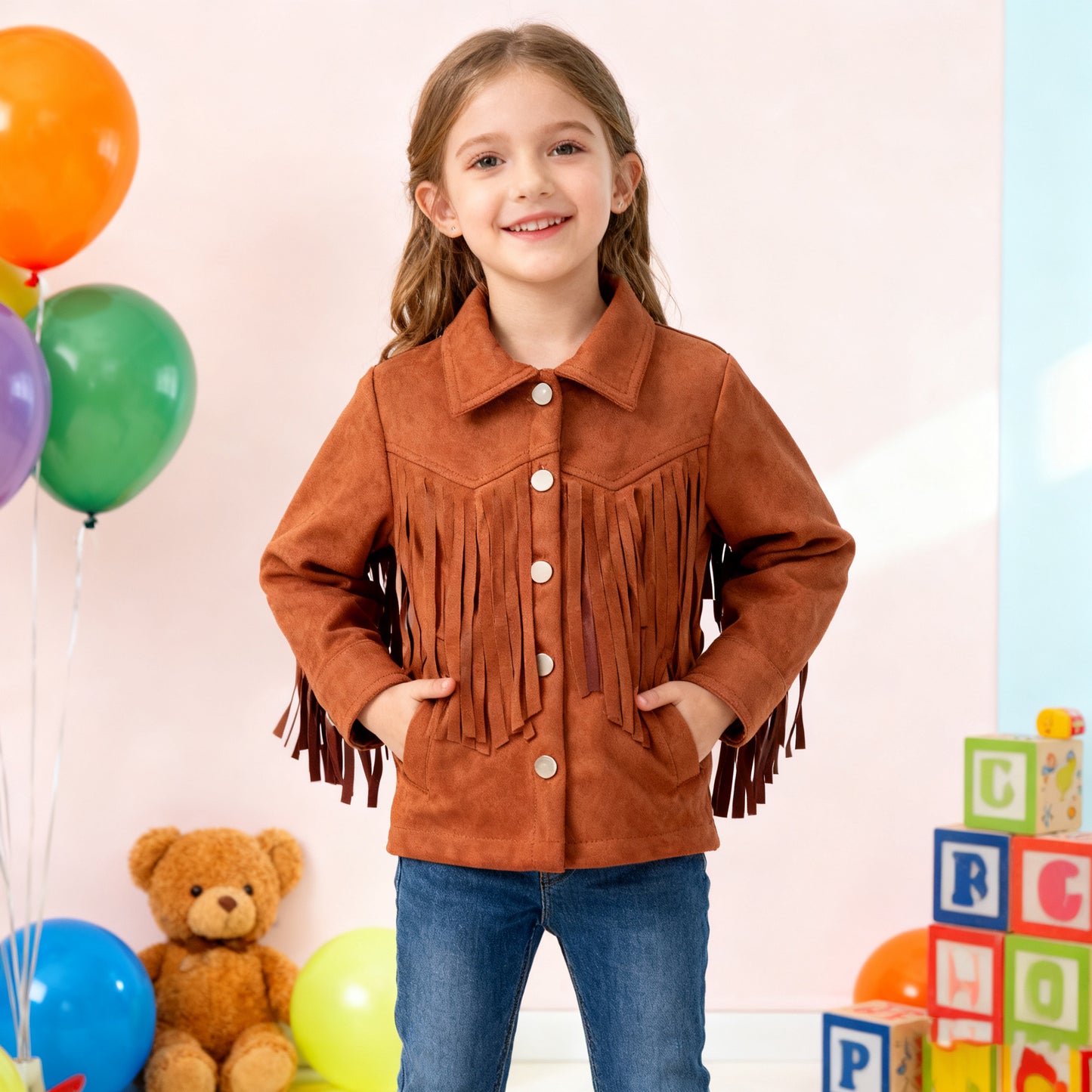 PRE-ORDER Fringed Jacket