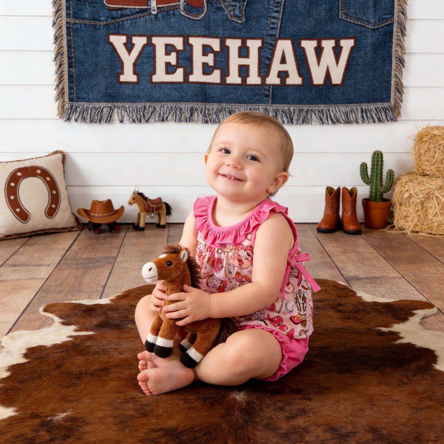 PRE-ORDER Pink Boots Baby Set 5-Pack