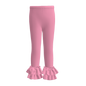 Pink Ruffle Leggings