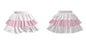 Pink & White Skort