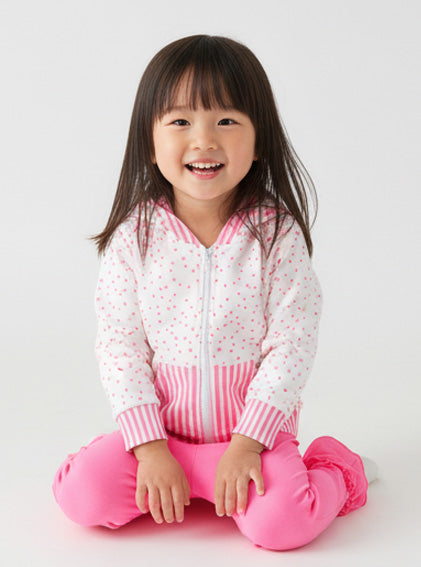 Pink Double-Ruffle Leggings