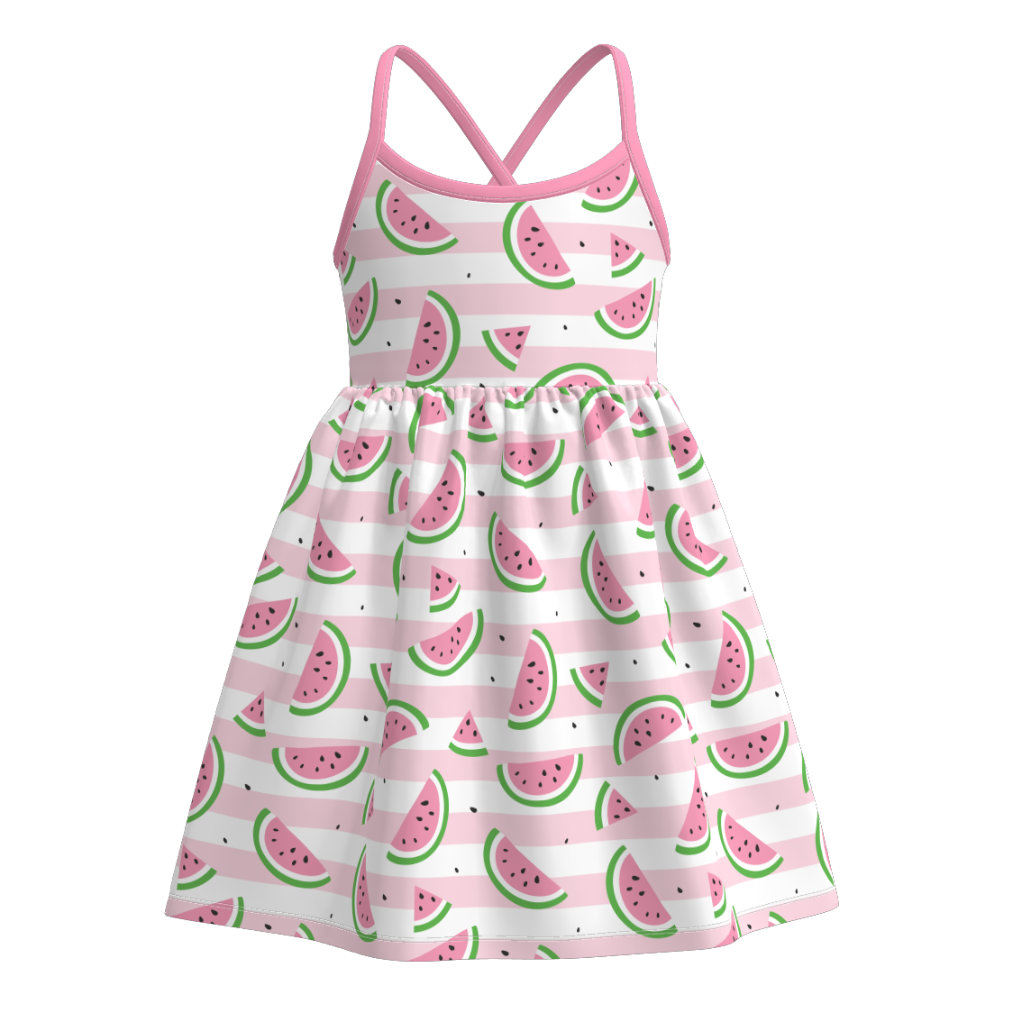 Pink Watermelon Dress