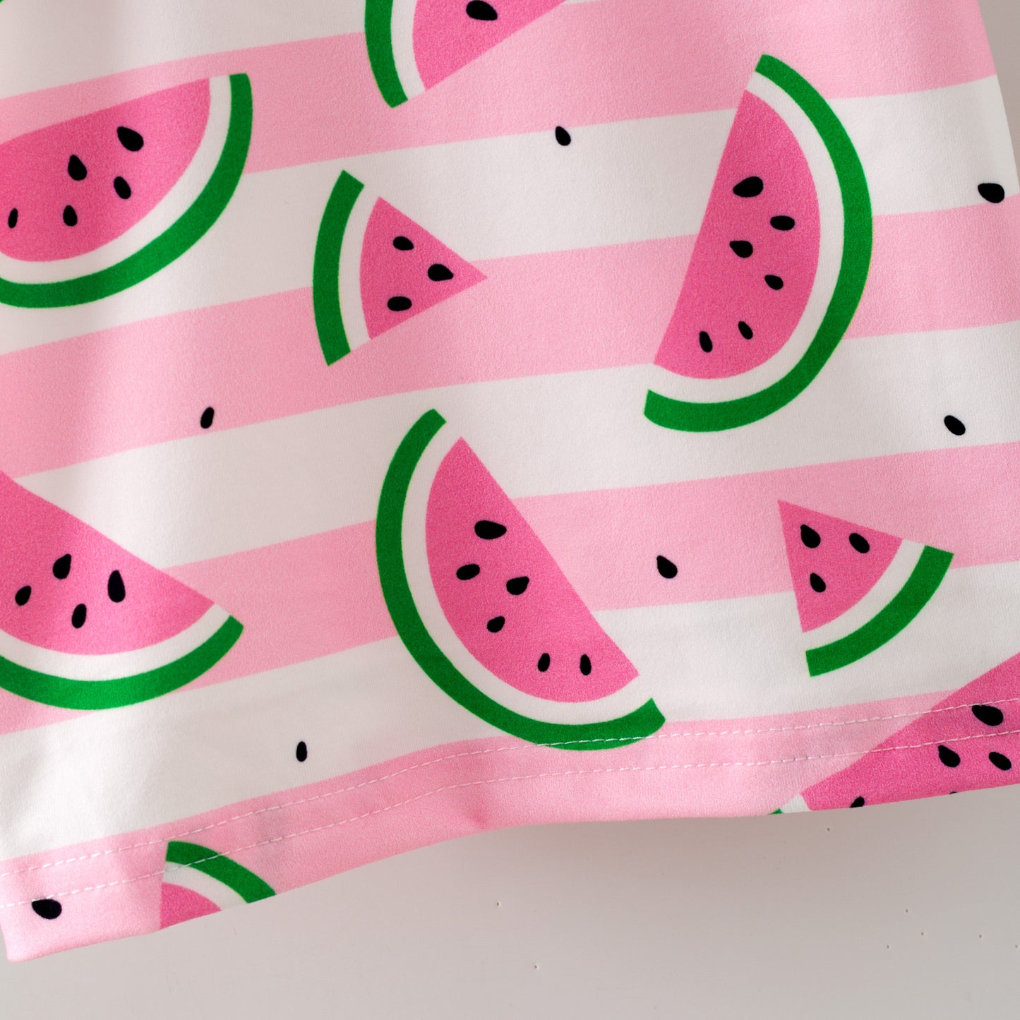 Watermelon Flutter Sleeve Top