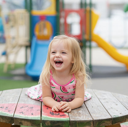 Sleeveless Dress Pink Watermelon
